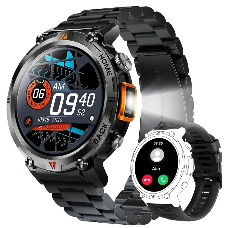 JELLOO Montres intelligentes militaires étanches