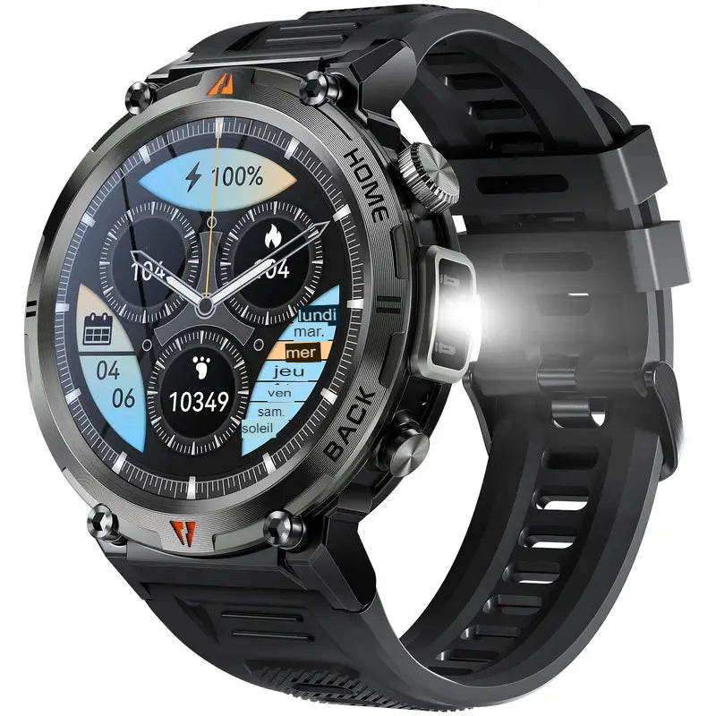 JELLOO Montres intelligentes militaires étanches