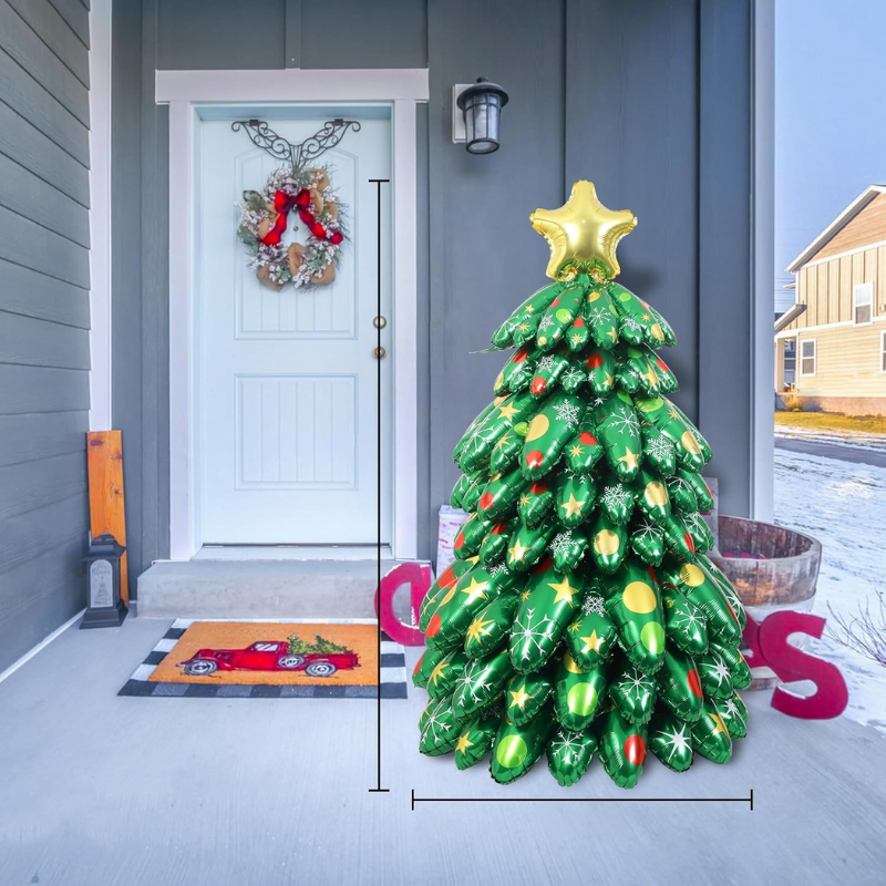 Ballons d'arbre de Noël