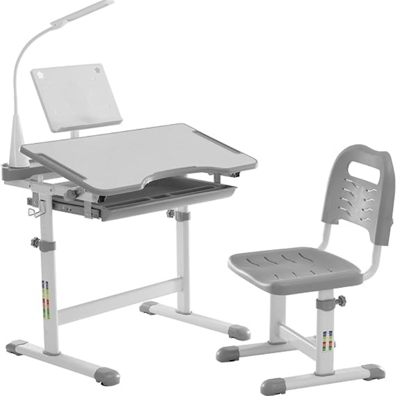 Ensemble bureau et chaise fonctionnels