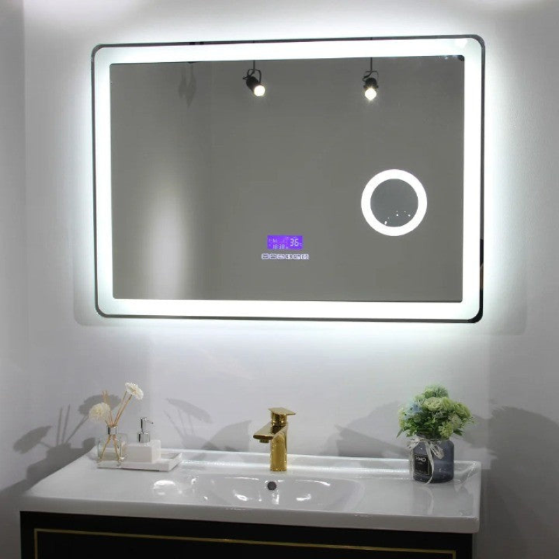 Miroir de salle de bain LED Bluetooth