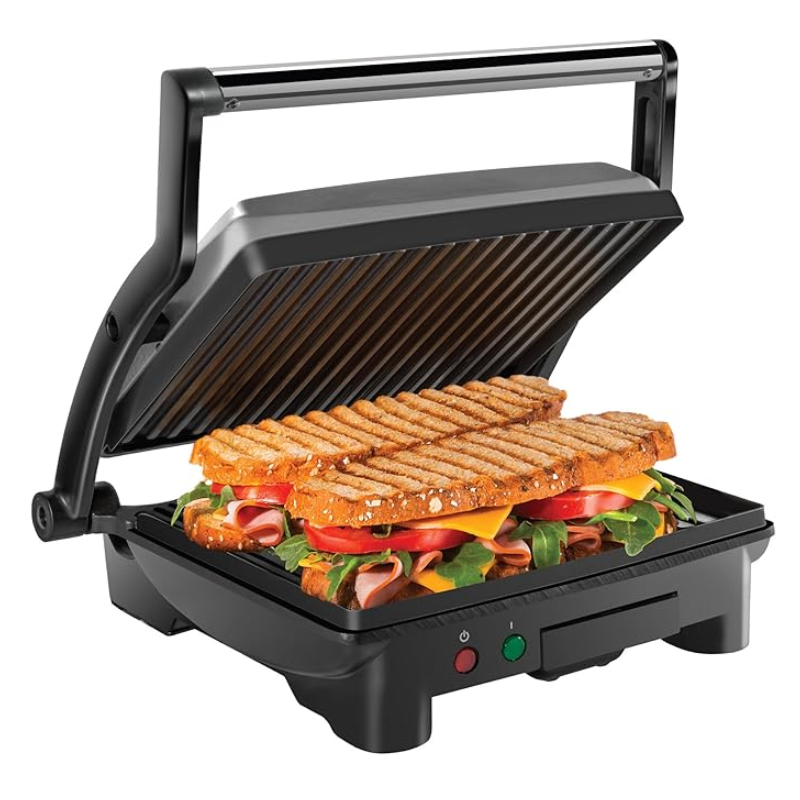 Grill presse-panini électrique