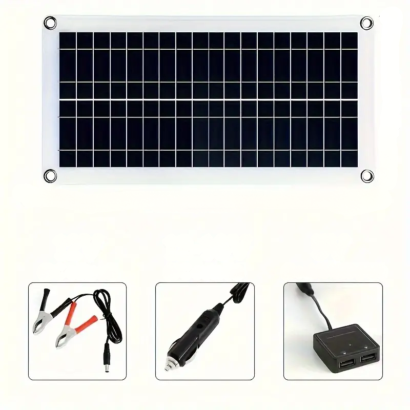 Panneau solaire double USB