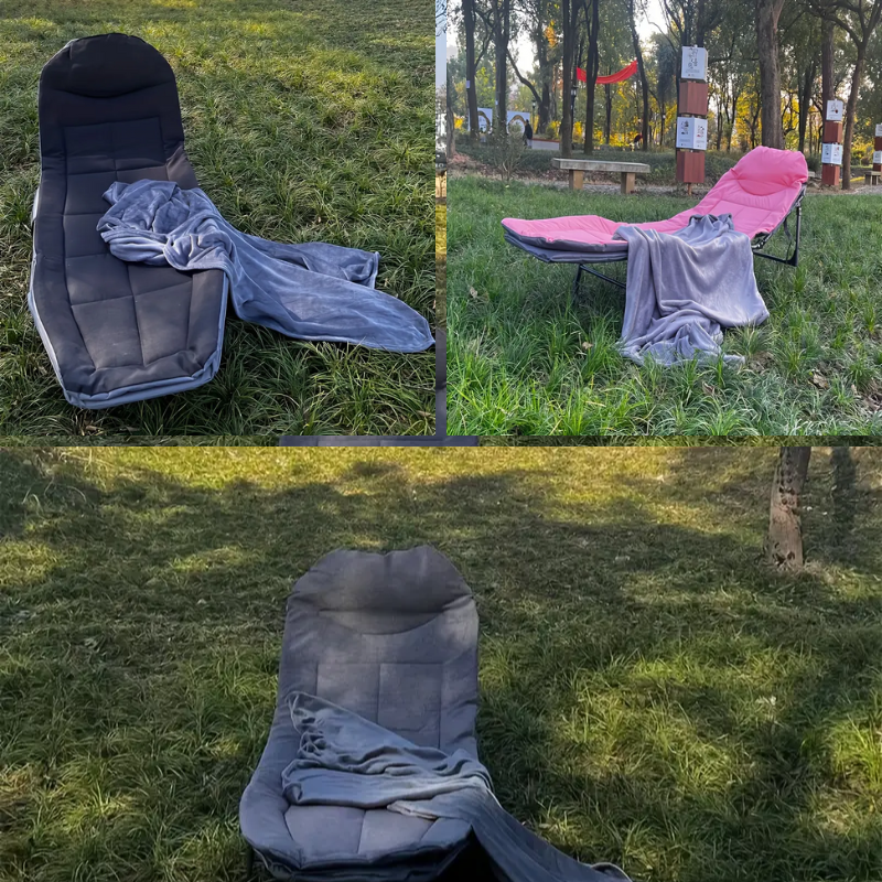 Lit de camping pliable et stérile